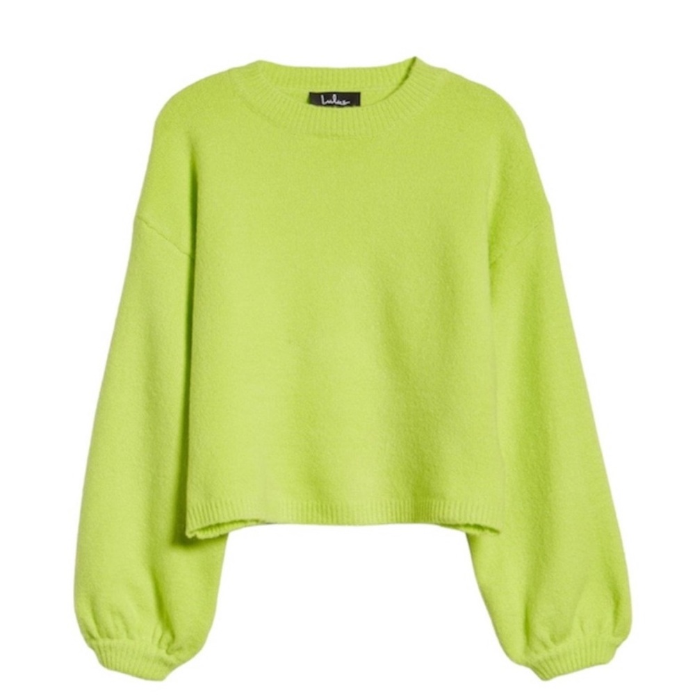 Lime Green Women's Sweater